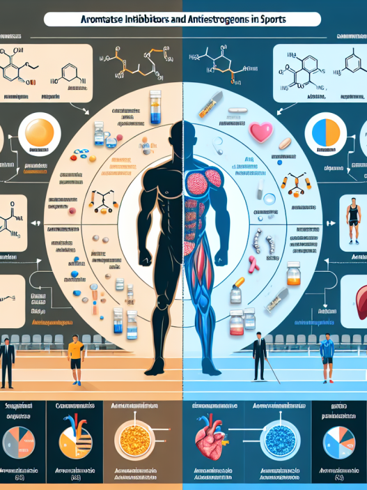 Caractéristiques comparatives des inhibiteurs de l'aromatase et des antiestrogènes dans le sport