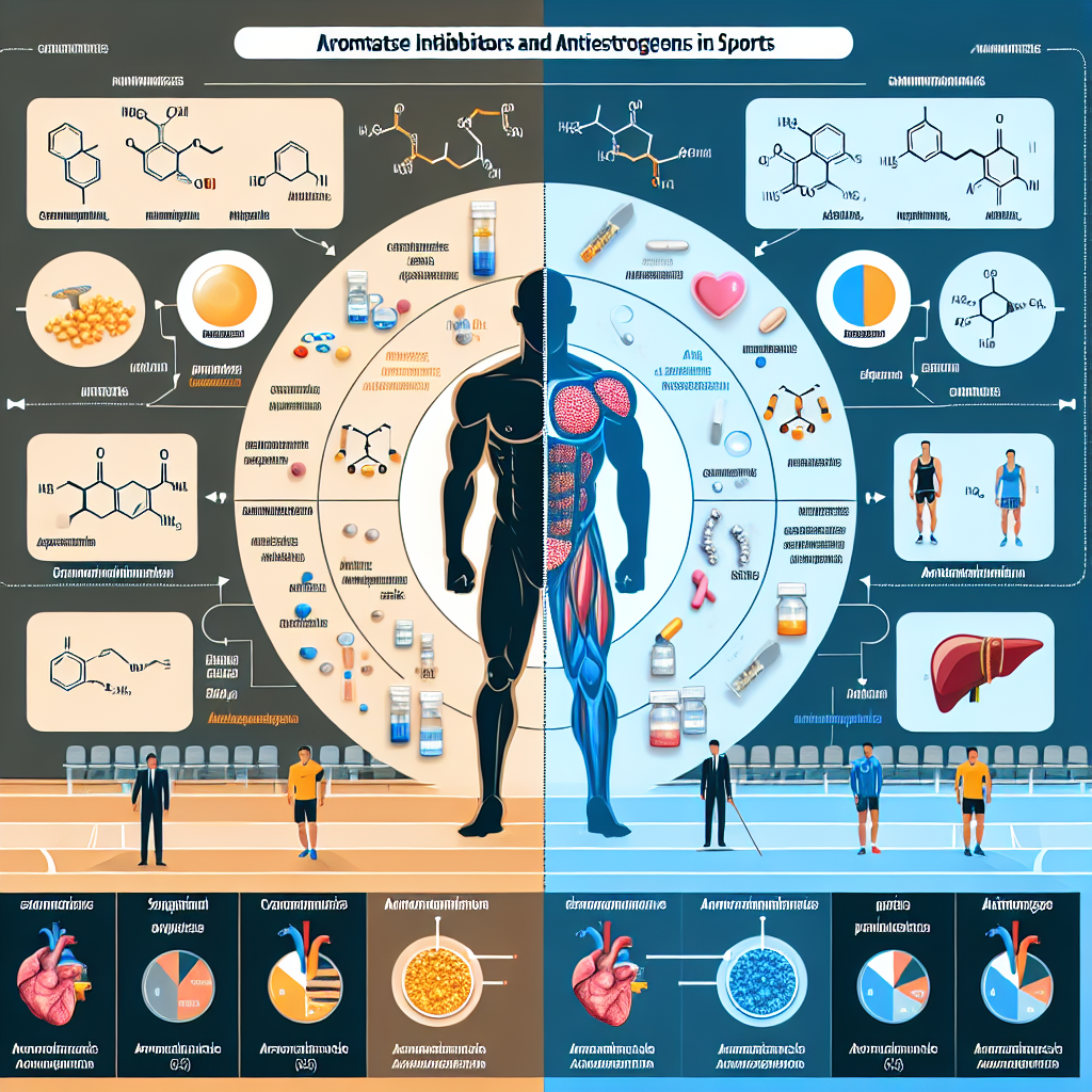 Caractéristiques comparatives des inhibiteurs de l'aromatase et des antiestrogènes dans le sport