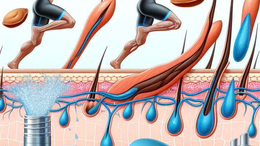 Comment le Finasteride affecte l'hydratation de la peau chez les athlètes