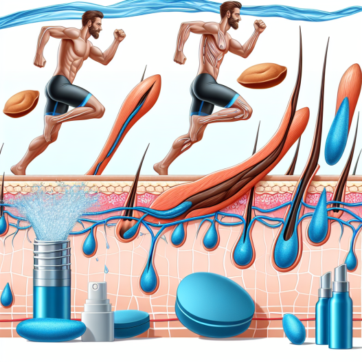 Comment le Finasteride affecte l'hydratation de la peau chez les athlètes