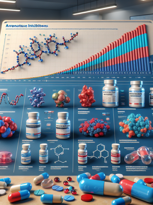Comparaison de l'efficacité de différents inhibiteurs de l'aromatase en pharmacologie sportive