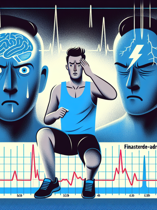 L'effet du Finastéride sur les niveaux d'adrénaline pendant un exercice stressant