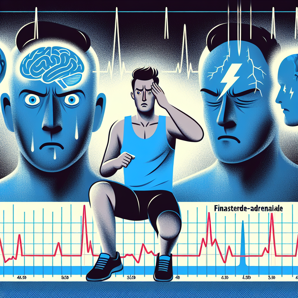 L'effet du Finastéride sur les niveaux d'adrénaline pendant un exercice stressant
