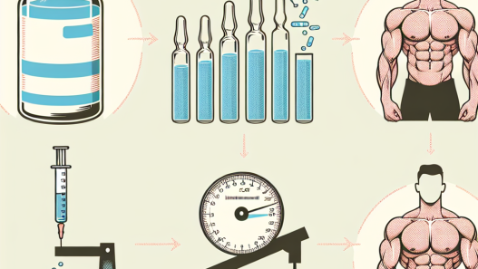 Caractéristiques du dosage de l'undécanoate de testostérone lors de cycles de prise de masse