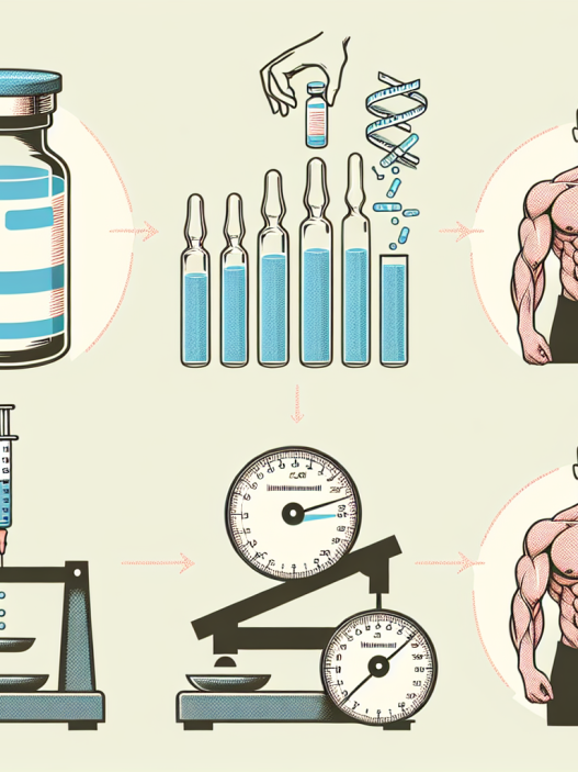 Caractéristiques du dosage de l'undécanoate de testostérone lors de cycles de prise de masse