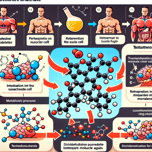 Effet de l'énanthate de testostérone sur le métabolisme