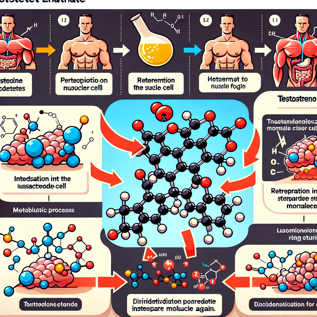 Effet de l'énanthate de testostérone sur le métabolisme