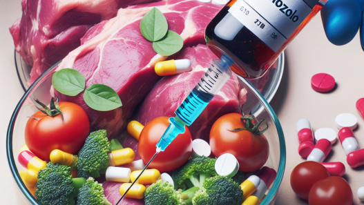 Infusion de stanozolol dans un mélange de viande.