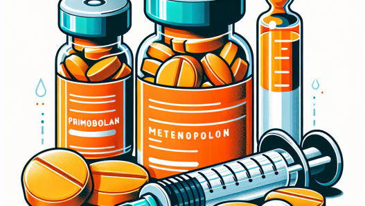 Primobolan (méthénolone) oraux et injection d'hormone de croissance