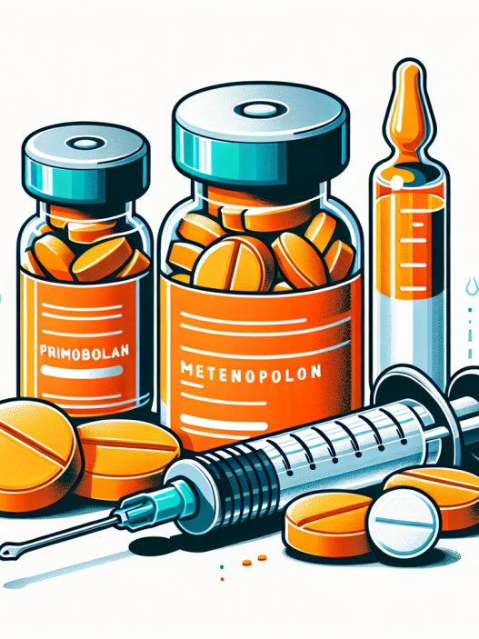 Primobolan (méthénolone) oraux et injection d'hormone de croissance