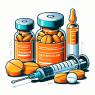 Primobolan (méthénolone) oraux et injection d'hormone de croissance