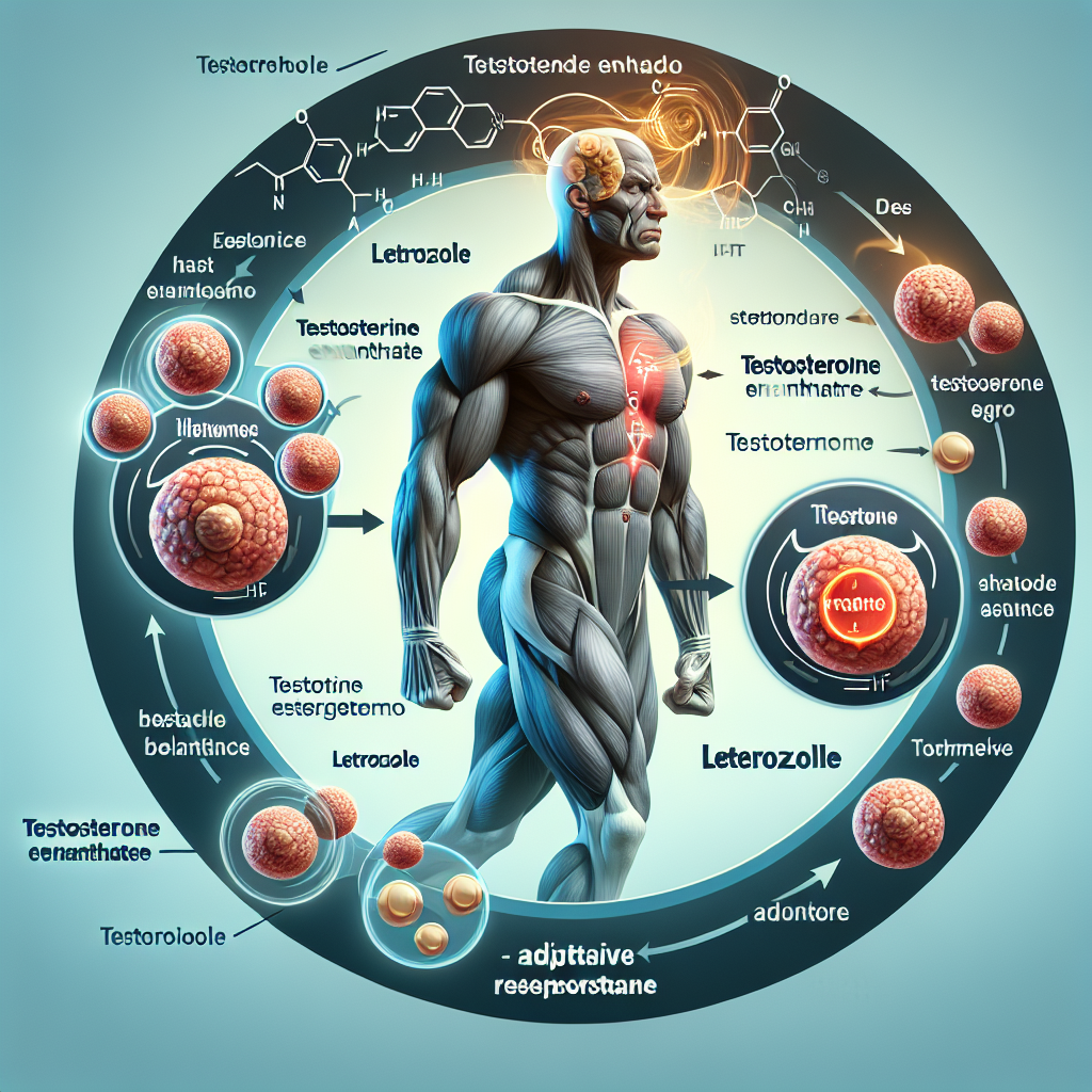 Réponses adaptatives au Letrozole en combinaison avec l'entanate de testostérone Le létrozole dans le maintien de l'équilibre testostérone-œstrogène dans les cours de courte durée