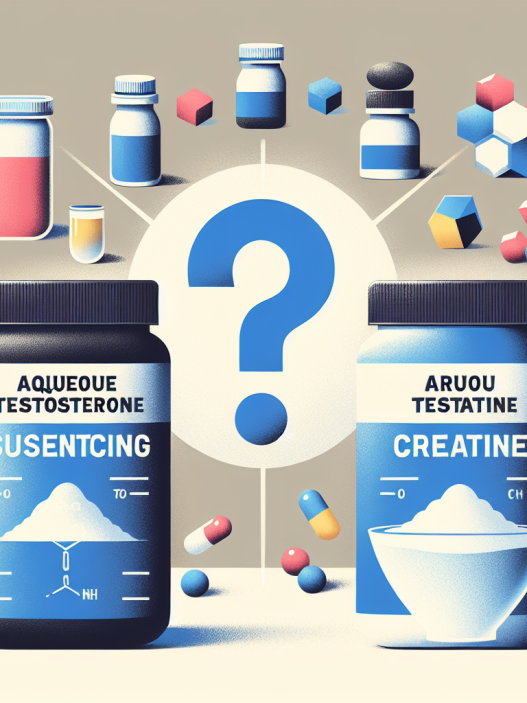 Suspension de testostérone (aqueuse) et créatine : faut-il les associer ?