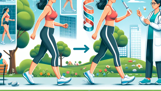 Utilisation de la marche et des injections pour la perte de poids dans un programme complet de pharmacologie sportive