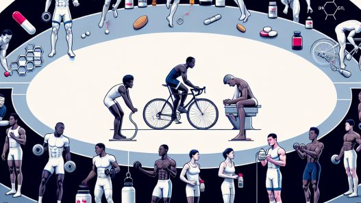 Caractéristiques de l'utilisation de médicaments dans les cycles de préparation aux compétitions