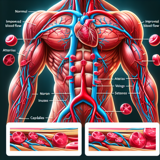 Comment l'irrigation sanguine des muscles s'améliore-t-elle sous l'effet du trenbolone énanthate ?