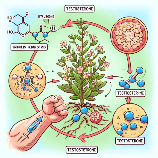 Mécanismes d'action du Tribulus Terrestris sur la testostérone