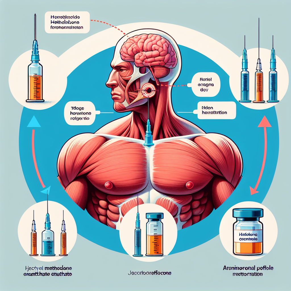Rétablissement du profil hormonal après un cycle d'Énanthate de méthénolone injectable