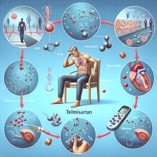 Telmisartan et son rôle dans la réduction de la tension artérielle lors de charges élevées