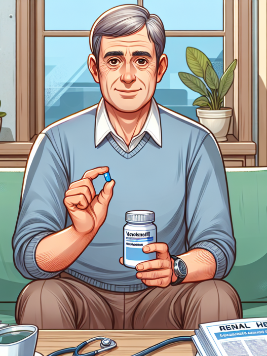 Vardenafil chez les hommes souffrant d'une maladie rénale chronique