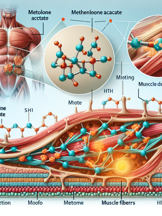 Acétate de méthénolone dans la prévention de la dégradation musculaire