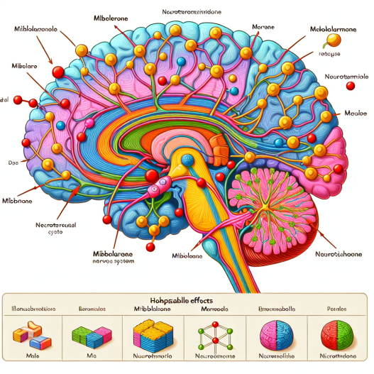 Effet de la Mibolérone sur le fonctionnement du système nerveux central ?