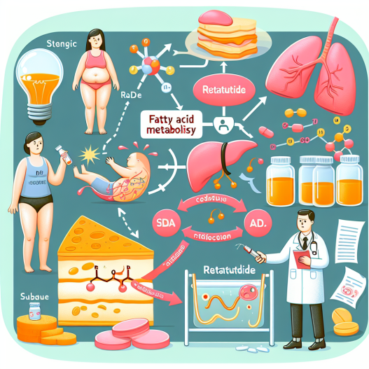 Effet du rétatrutide sur le métabolisme des acides gras