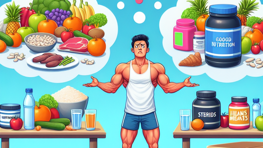 Quel est le plus important : nutrition ou stéroïdes pour un débutant ?