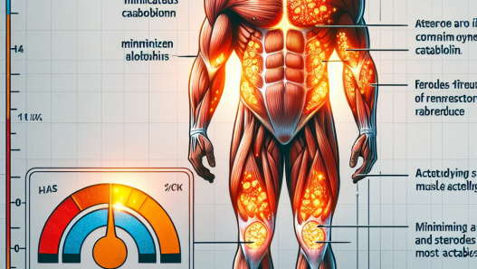Stéroïdes et minimisation du catabolisme à faible apport énergétique