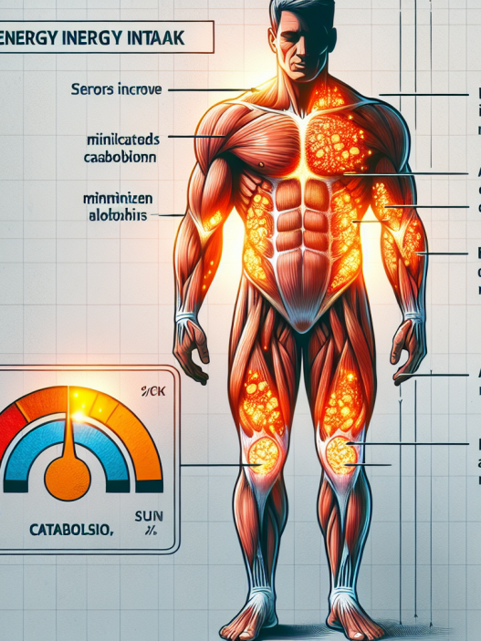Stéroïdes et minimisation du catabolisme à faible apport énergétique