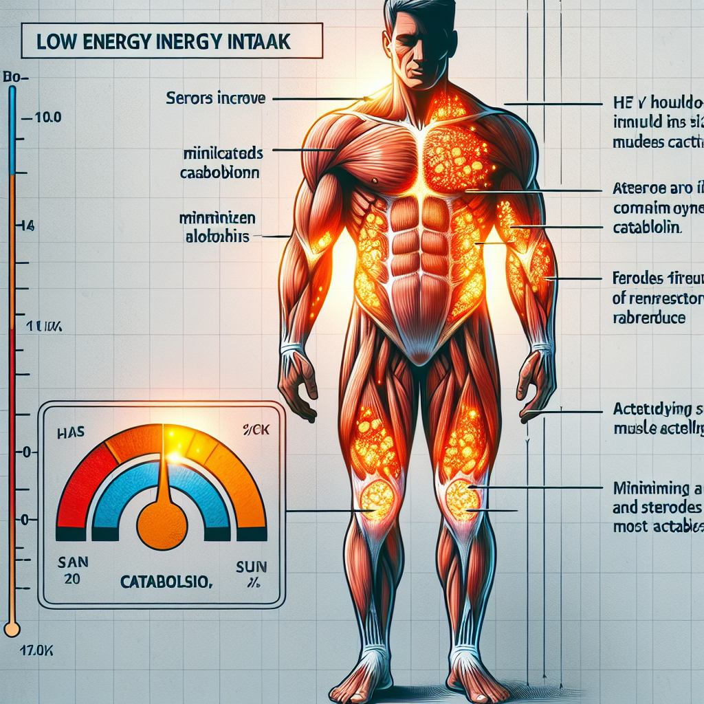 Stéroïdes et minimisation du catabolisme à faible apport énergétique