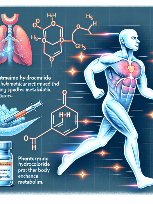 Utilisation du chlorhydrate de phentermine pour augmenter le métabolisme