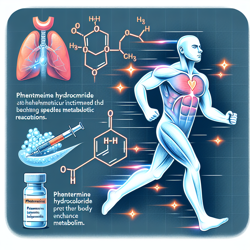 Utilisation du chlorhydrate de phentermine pour augmenter le métabolisme